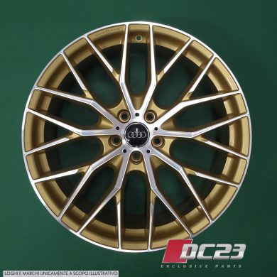 Cerchi in lega fondmetal makhai gold limited edition set da 4 - 9x20et 33