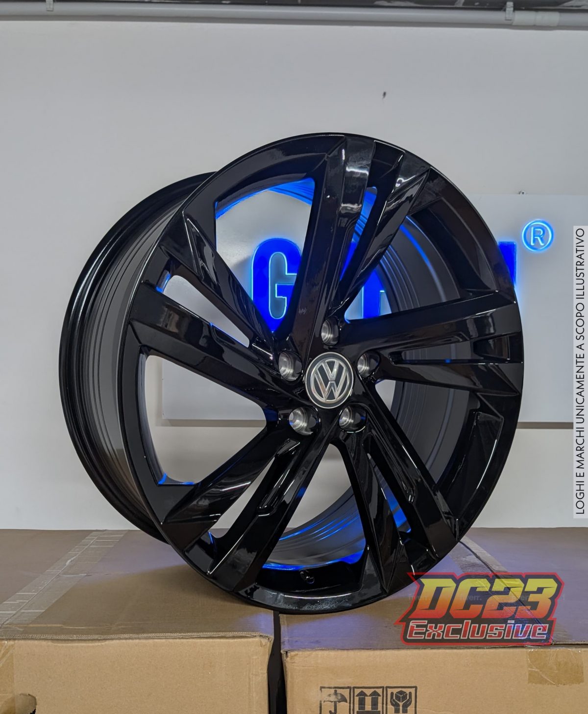 Set da 4 cerchi in lega 19″ per tiguan audi vw seat cupra a3 s3 rs3 a4 a5 a6 q2 q3 q5 golf t roc formentor