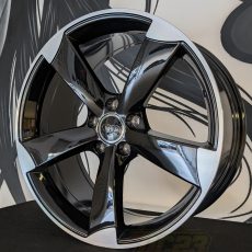 Set da 4 cerchi in lega 19" rotor per audi vw seat cupra a3 s line s3 rs3 a4 a5 s5 a6 q2 q3 q5 tiguan t roc golf leon