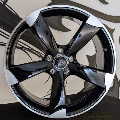 Set da 4 cerchi in lega 19" rotor per audi vw seat cupra a3 s line s3 rs3 a4 a5 s5 a6 q2 q3 q5 tiguan t roc golf leon
