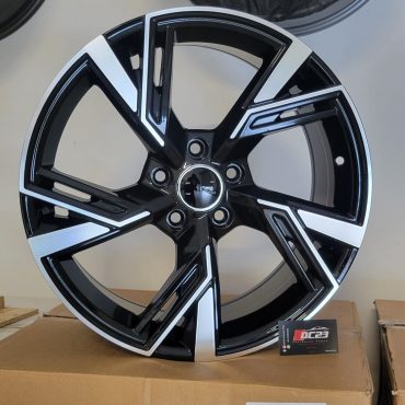 Set da 4 cerchi in lega 18" rs per audi vw seat cupra a3 s line s3 rs3 a4 a5 s5 a6 q2 q3 q5 tiguan t roc golf leon (copia)