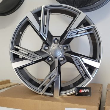 Set da 4 cerchi in lega 18" rs per audi vw seat cupra a3 s line s3 rs3 a4 a5 s5 a6 q2 q3 q5 tiguan t roc golf leon