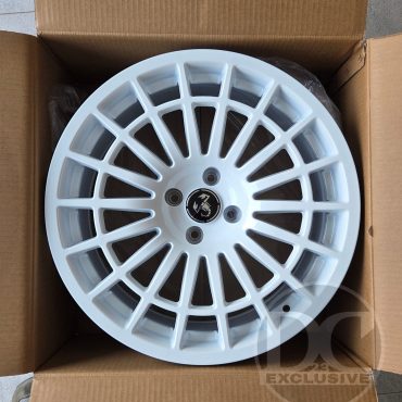 Set da 4 cerchi in lega 17" montecarlo per fiat 500 abarth e compatibili 4x98 delta style