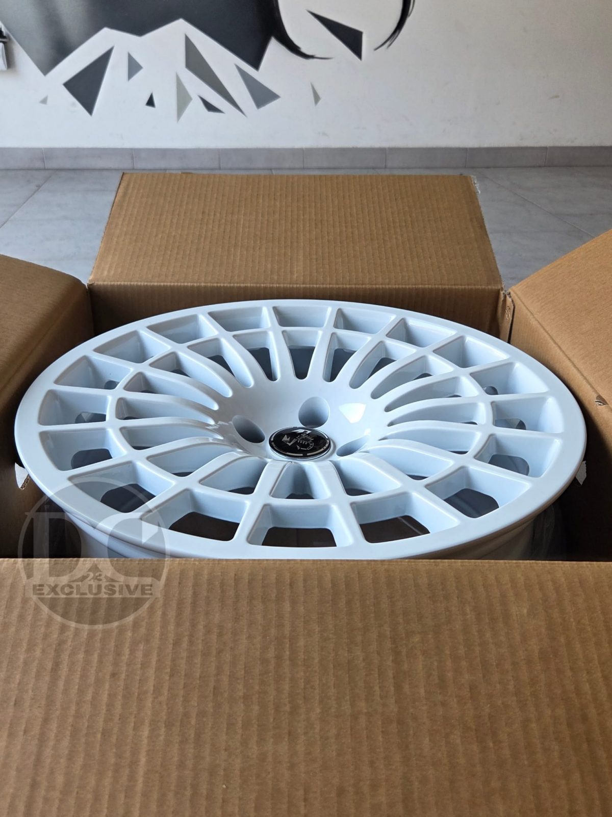 Set da 4 cerchi in lega 17" montecarlo per fiat 500 abarth e compatibili 4x98 delta style