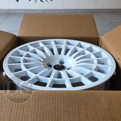 Set da 4 cerchi in lega 17" montecarlo per fiat 500 abarth e compatibili 4x98 delta style