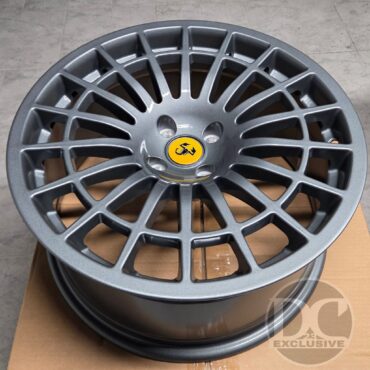 Set da 4 cerchi in lega 17" montecarlo per fiat 500 abarth e compatibili 4x98 delta style