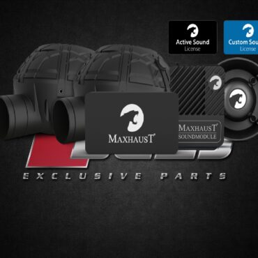 Active sound booster maxhaust kit completo